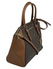 Michael Kors Ciara MD Messenger Monogram Satchel Handbag